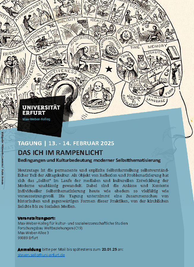 Das Ich im Rampenlicht
